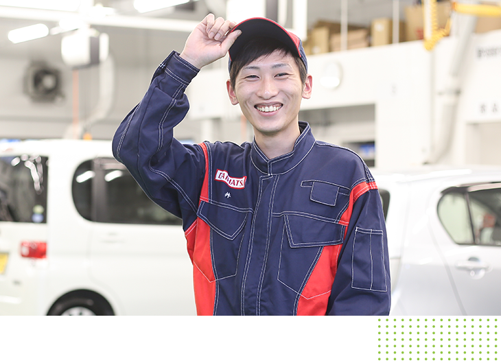 採用コンテンツ　先輩インタビュー　田主丸店　サービススタッフ 井 俊樹